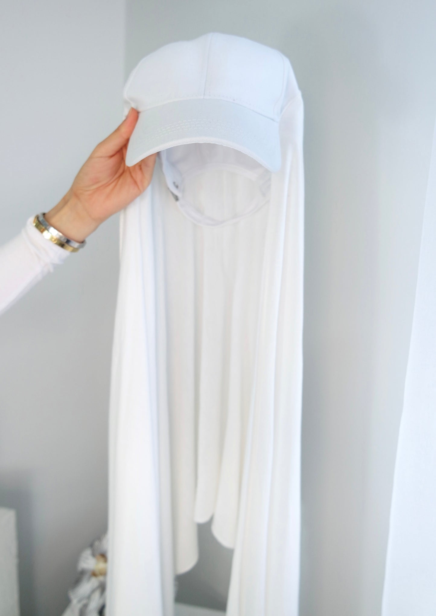 Baseball Cap with Jersey Hijab