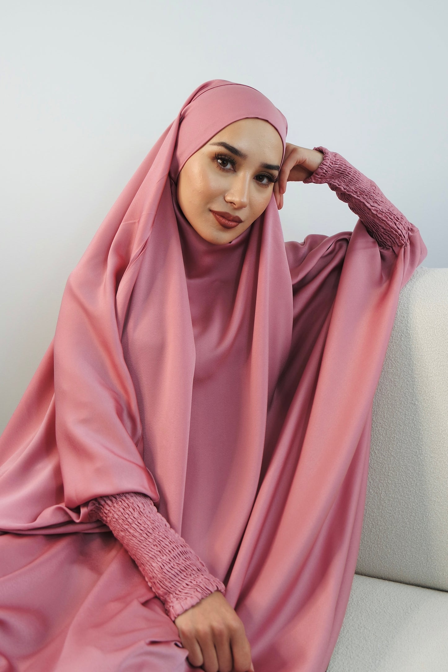 French Silk Khimar
