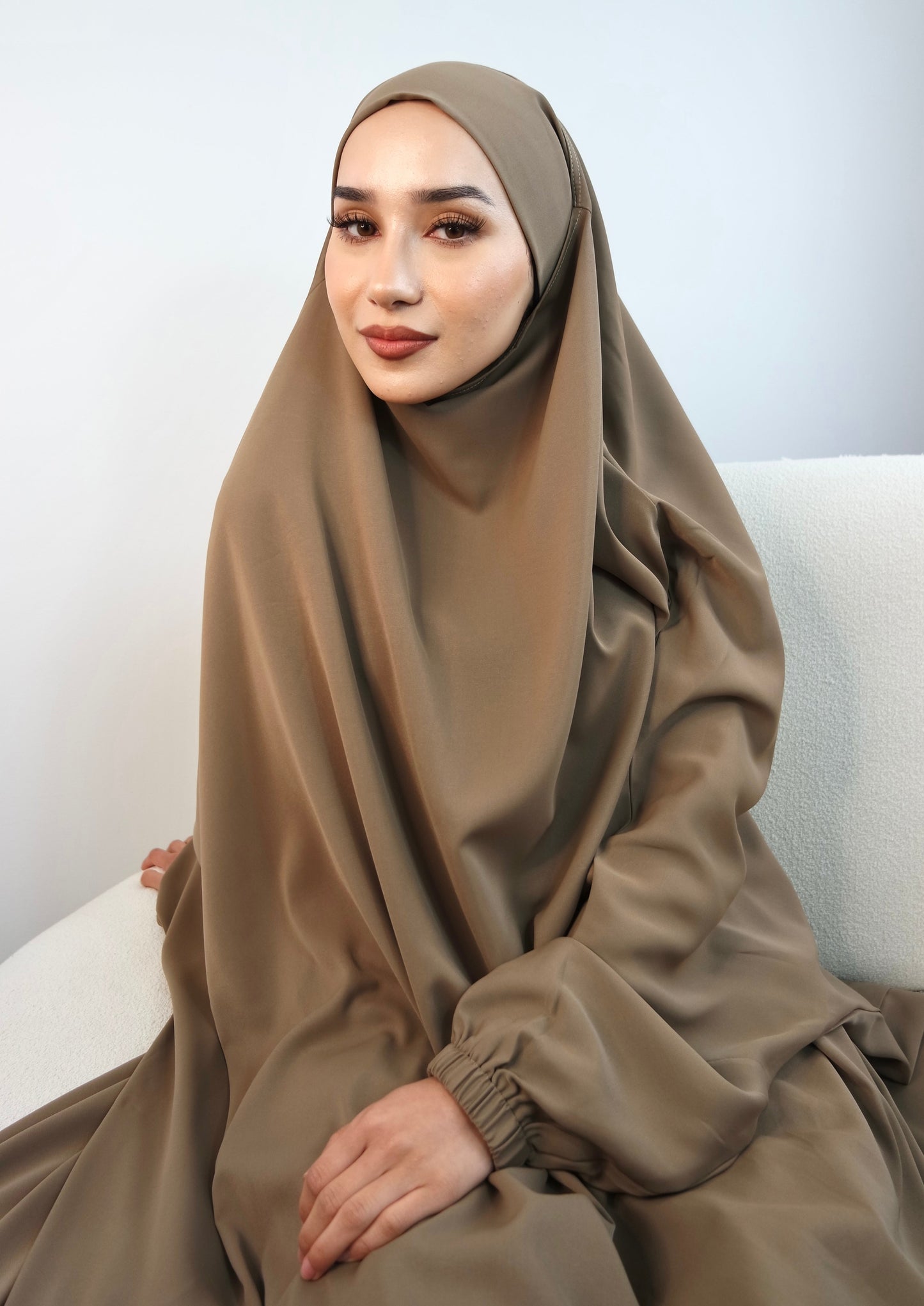 1-Piece French Cotton Khimar