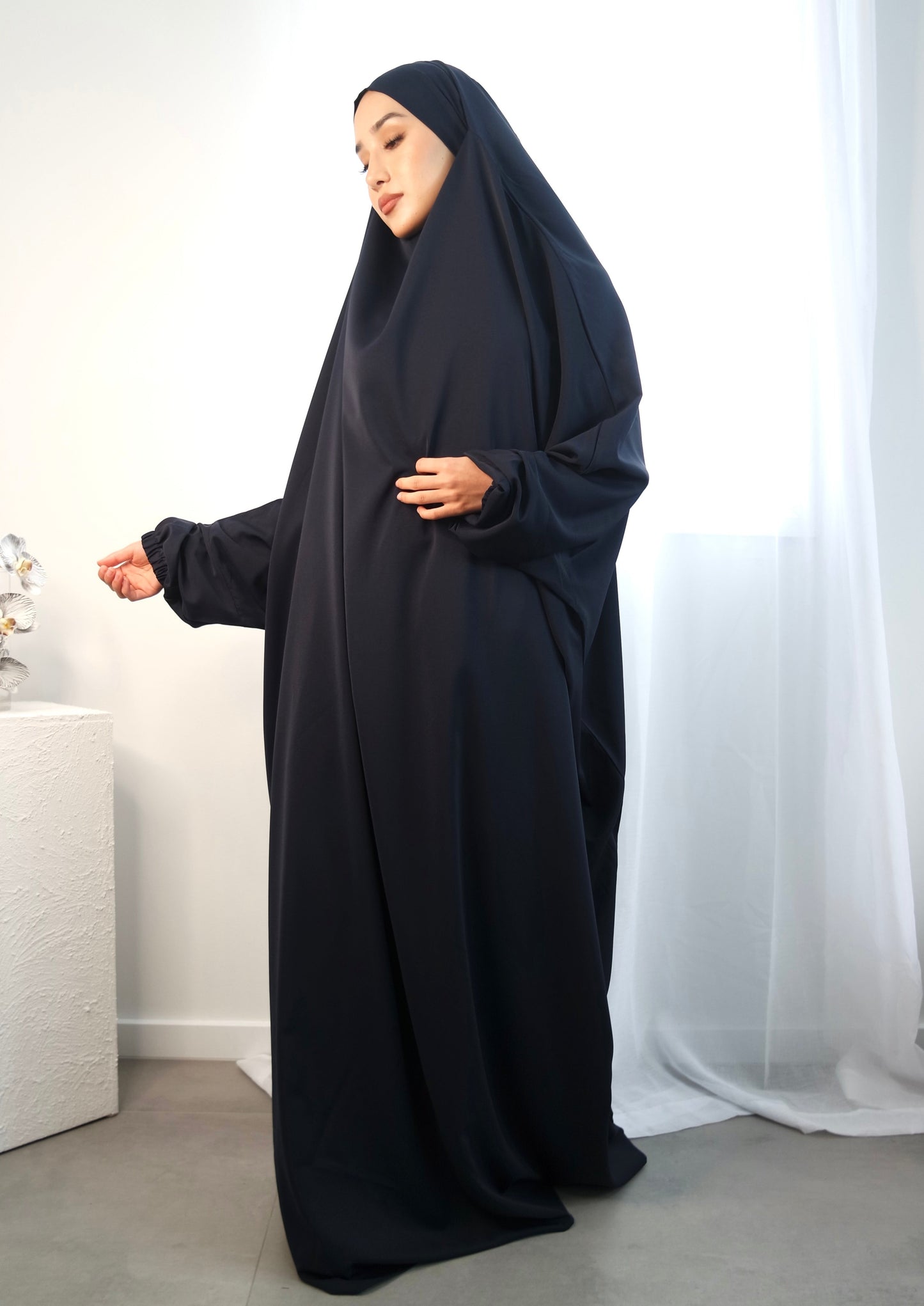 1-Piece French Cotton Khimar